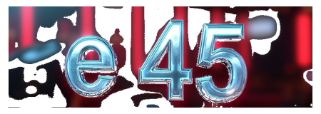 e 45 logo